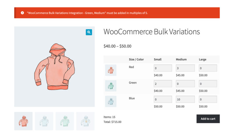 WooCommerce 批量变化数量管理器
