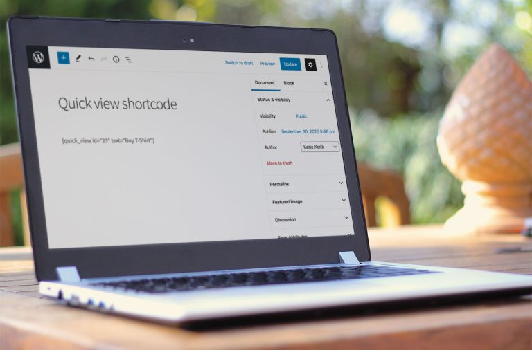 WooCommerce Quick View Pro 1.5 – 新的简码和产品页面链接