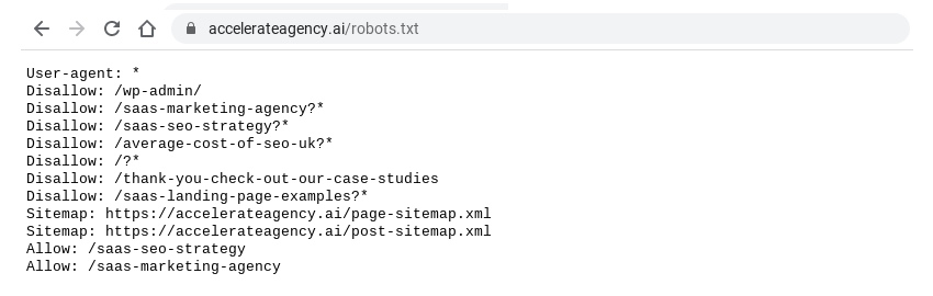 Robots.txt 文件