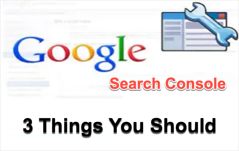 您应该在 Google Search Console 中做的 3 件事