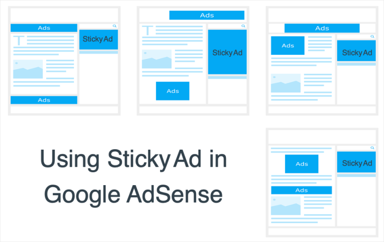 我可以在 AdSense 中使用侧边栏粘性广告吗？