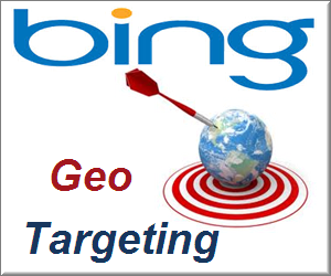 如何在 Bing 网站管理员工具中设置地理定位？