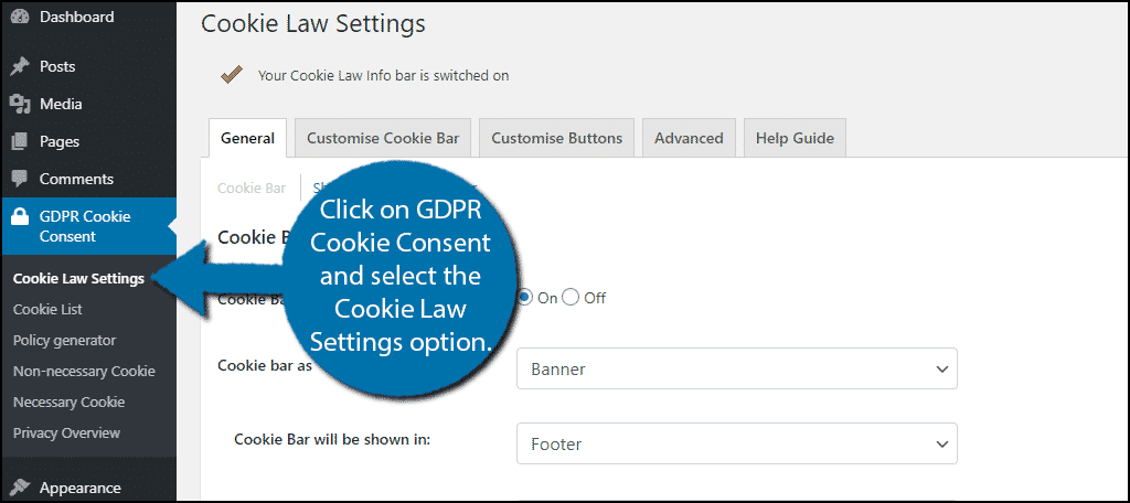 Cookie 法律设置
