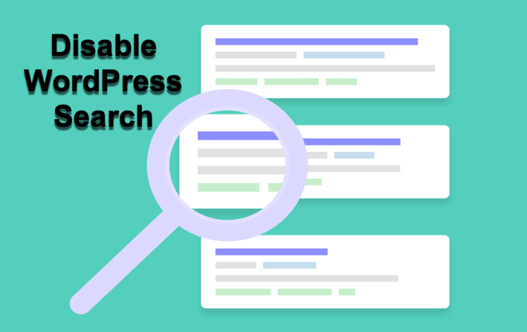 如何在 WordPress 中对内部搜索页面进行无索引并禁用搜索？