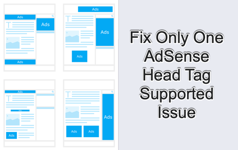 修复每页仅支持一个 AdSense 头部标签第二个标签被忽略错误
