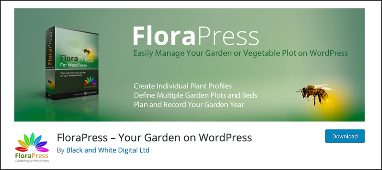 如何在 WordPress 中使用 FloraPress 管理花园