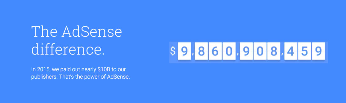 谷歌为 AdSense 发布商支付了 100 亿美元