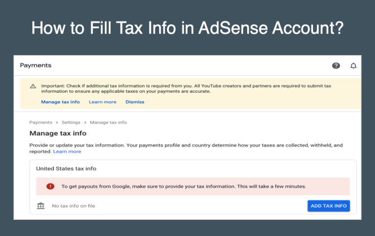 非美国公民如何在 AdSense 帐户中提交税务信息？