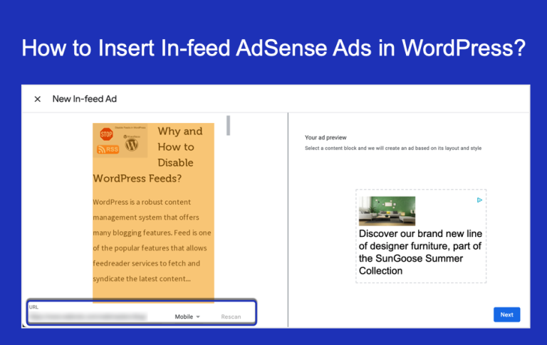 如何在 WordPress 中插入 AdSense 信息流广告？