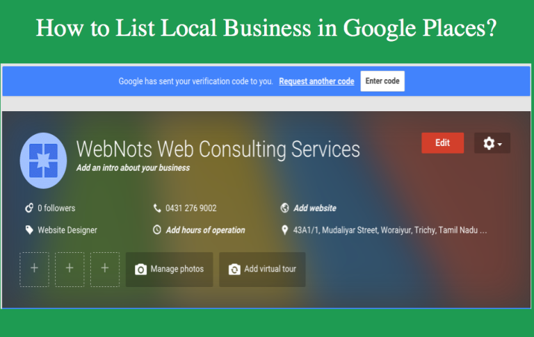 如何在 Google Places 中列出本地商家？