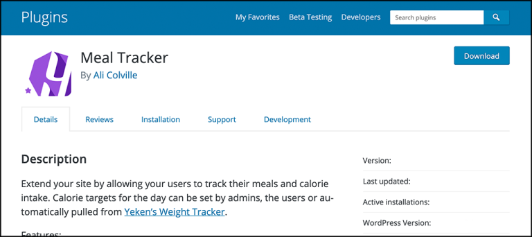 如何在 WordPress 中为您的用户设置膳食跟踪器