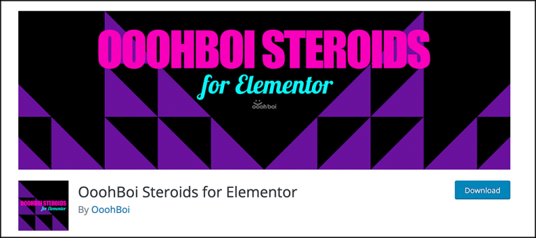 如何使用 WordPress Elementor 的 Ooohboi 类固醇插件
