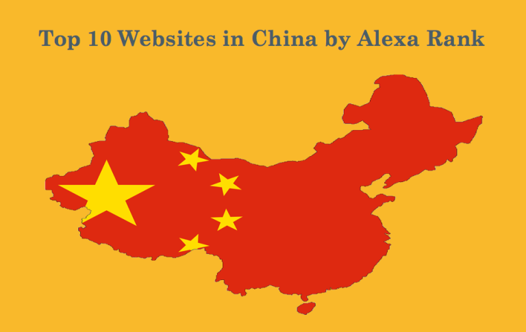Alexa排名前10的中文网站