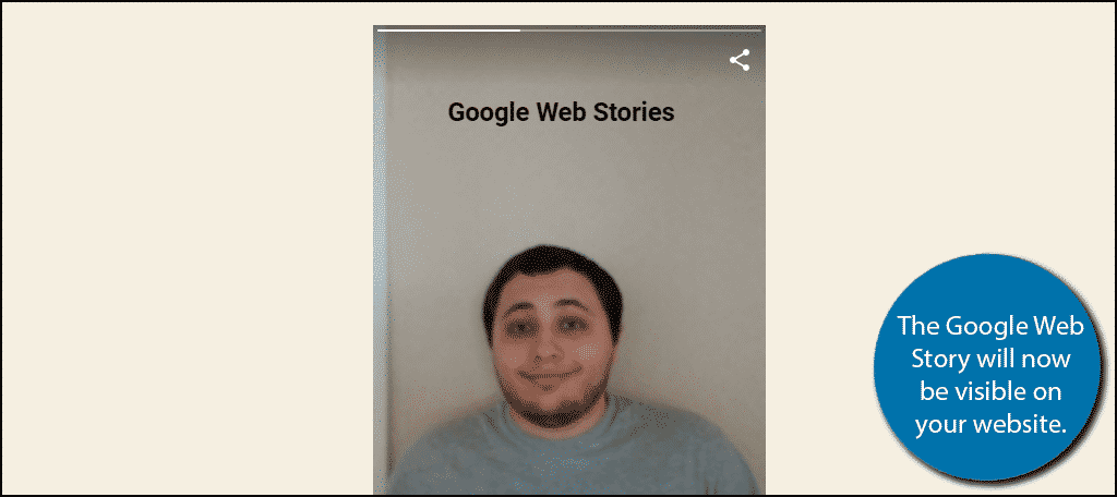谷歌网络故事示例