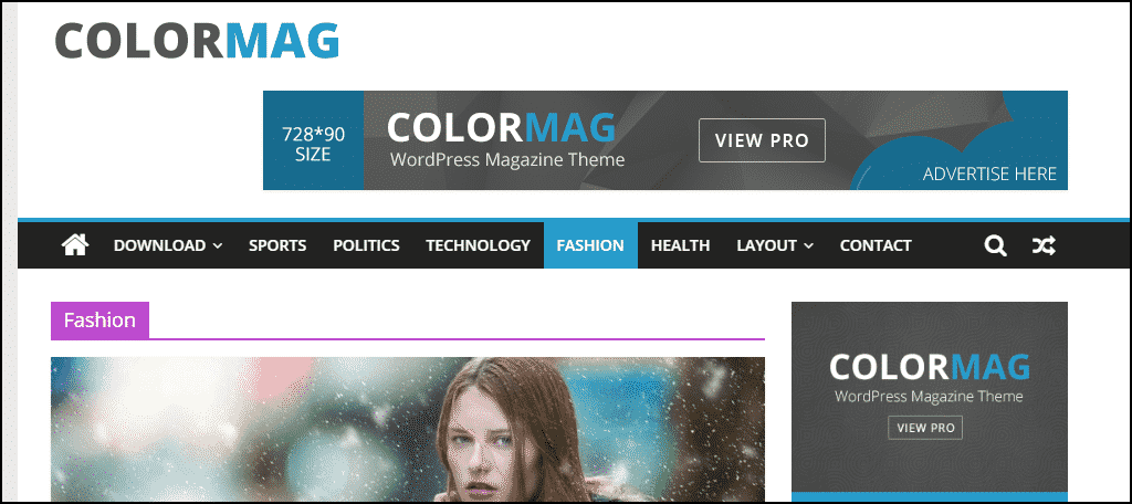 ColorMag WordPress 主题