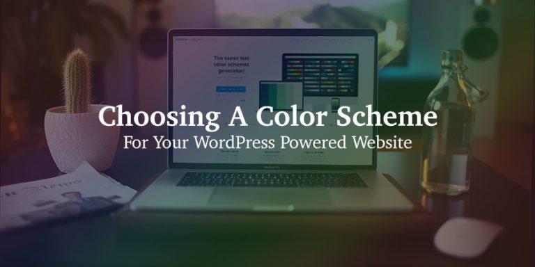 如何为您的 WordPress 项目选择配色方案