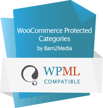 WPML 兼容性 WooCommerce 保护类别插件