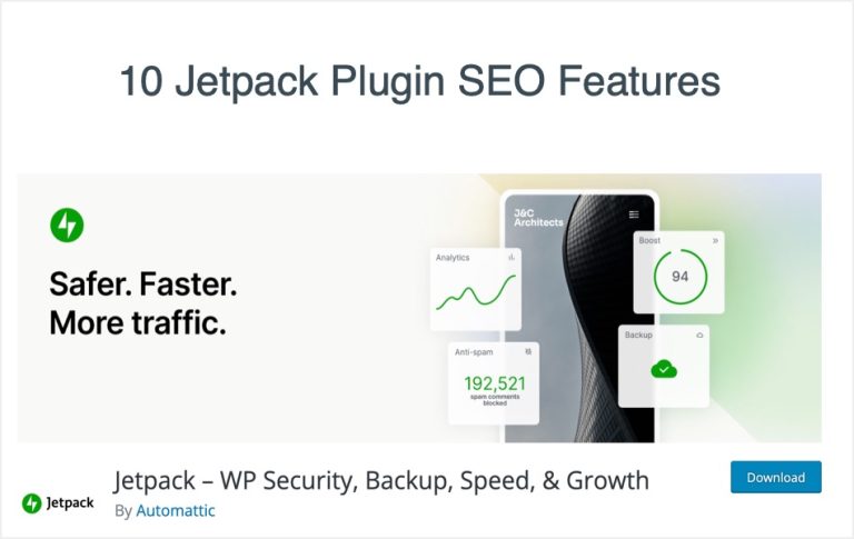 您应该与 Jetpack 插件一起使用的 10 个 SEO 功能