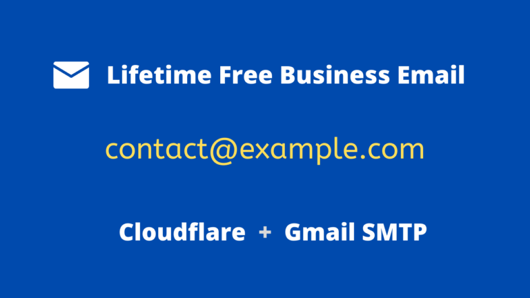 使用 Cloudflare 电子邮件路由创建免费的企业电子邮件