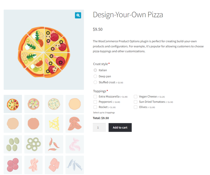 披萨生成器设计概述