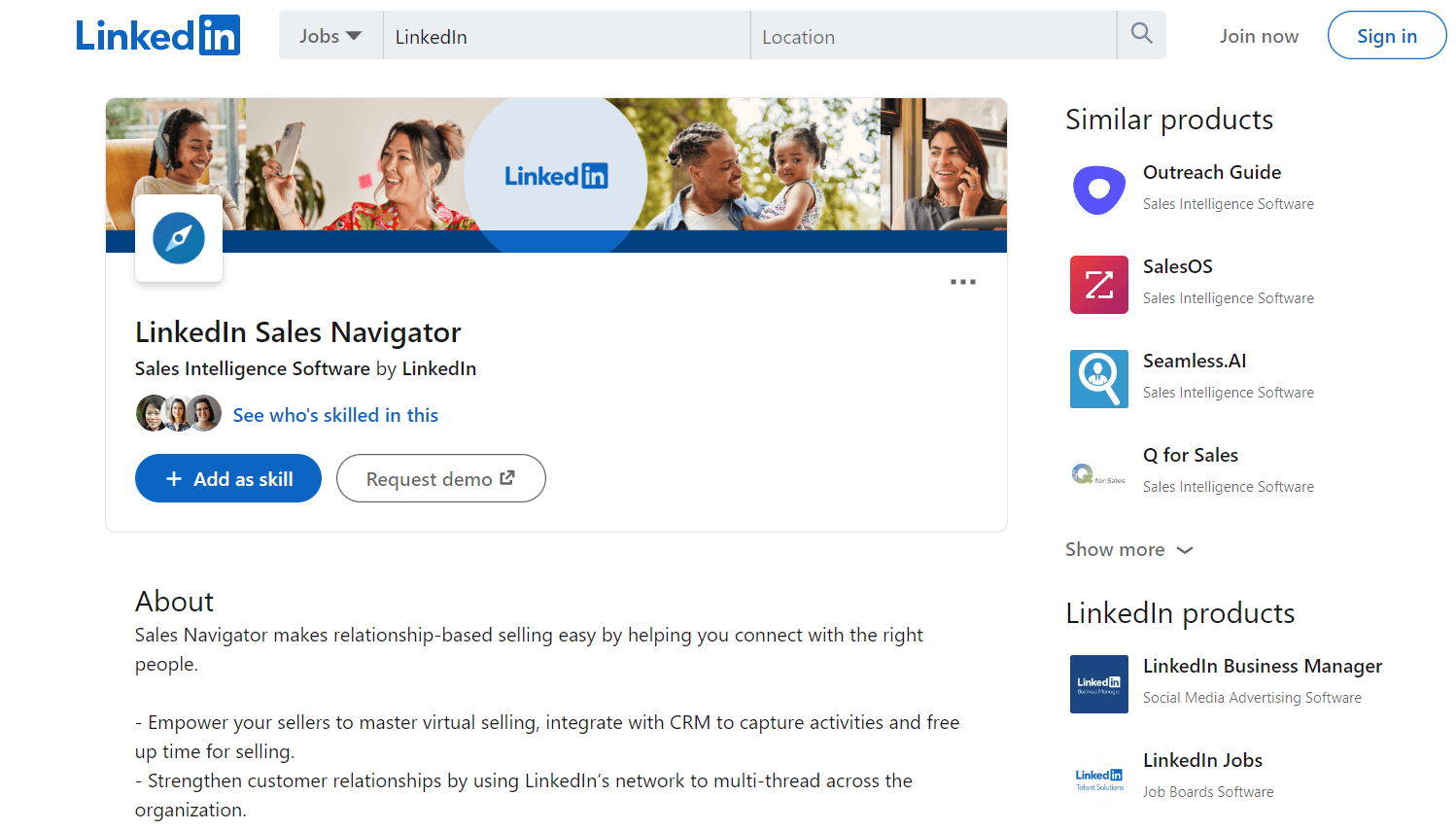 LinkedIn Sales Navigator - LinkedIn 工具