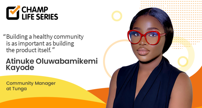 Atinuke Bami 分享她成为社区管理大师的历程