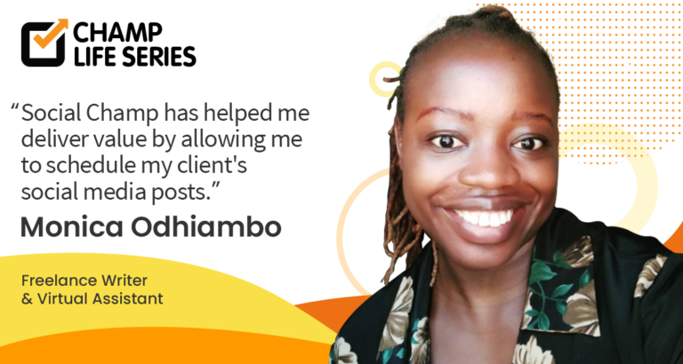 Monica Odhiambo 分享她作为虚拟助理和自由作家的激动人心的旅程