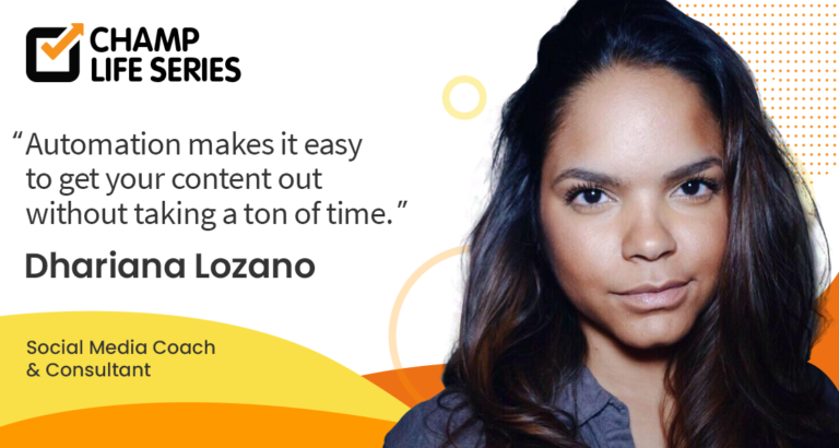 Dhariana Lozano 分享她对社交媒体营销的深刻见解